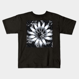 Metallic flower Kids T-Shirt